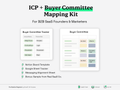 ICP + Buyer Committee Mapping Kit | Notion + Google Sheet Templates for B2B SaaS ABM, GTM, and Sales Alignment